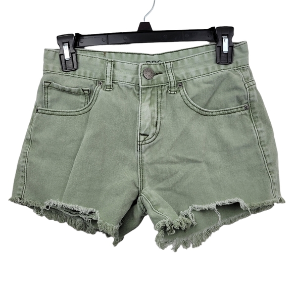 BDG Pants - BDG Green Distressed Shorts Size 24